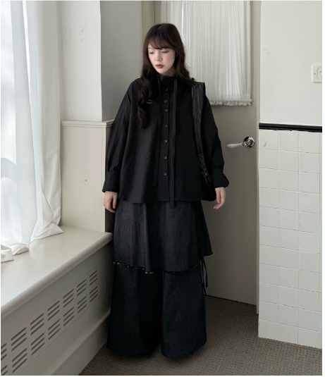 Terraced Layer Trousers