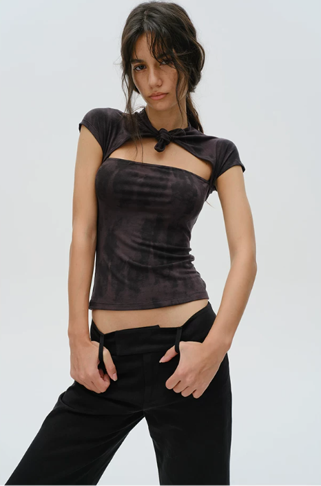 Contour Keyhole Top