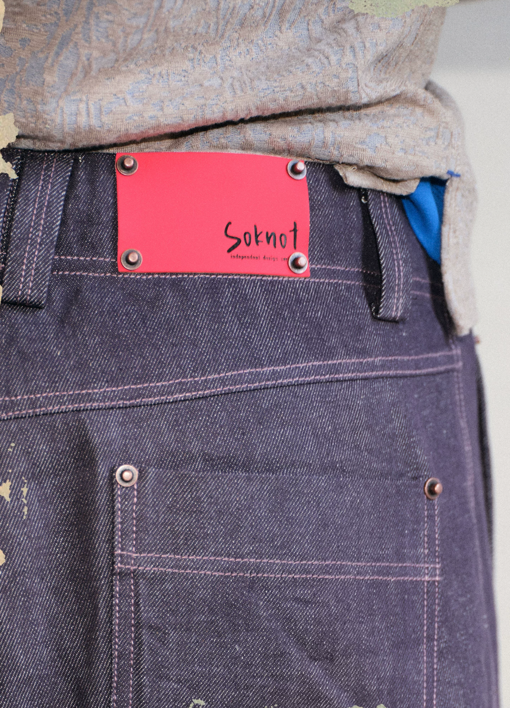 Blue Infiltration Crosscurrent Trousers
