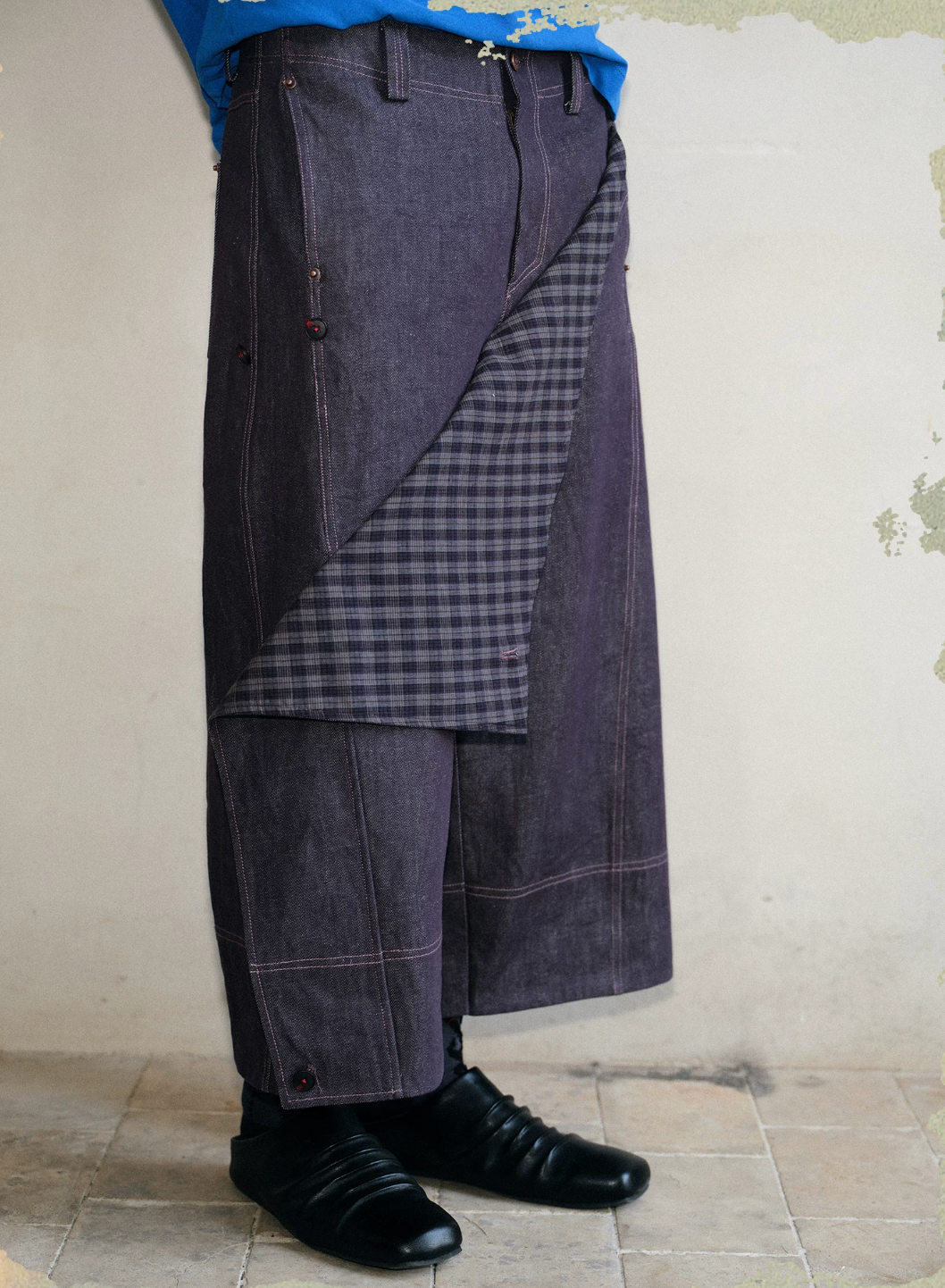 Blue Infiltration Crosscurrent Trousers
