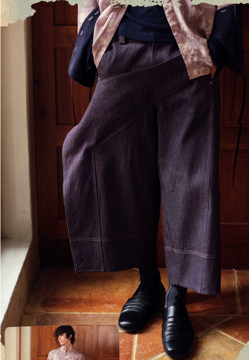 Blue Infiltration Crosscurrent Trousers