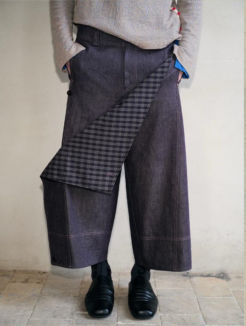 Blue Infiltration Crosscurrent Trousers