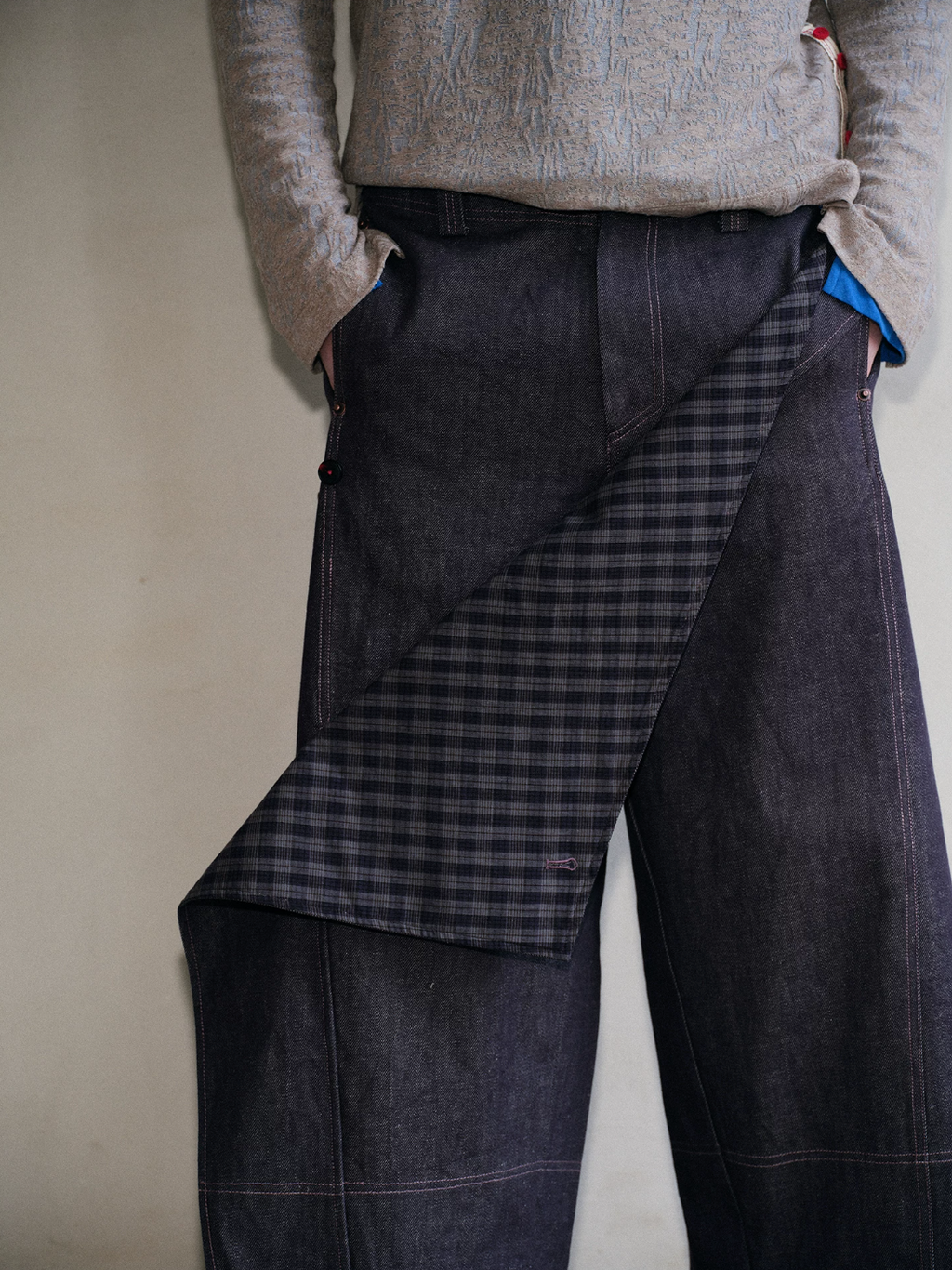 Blue Infiltration Crosscurrent Trousers