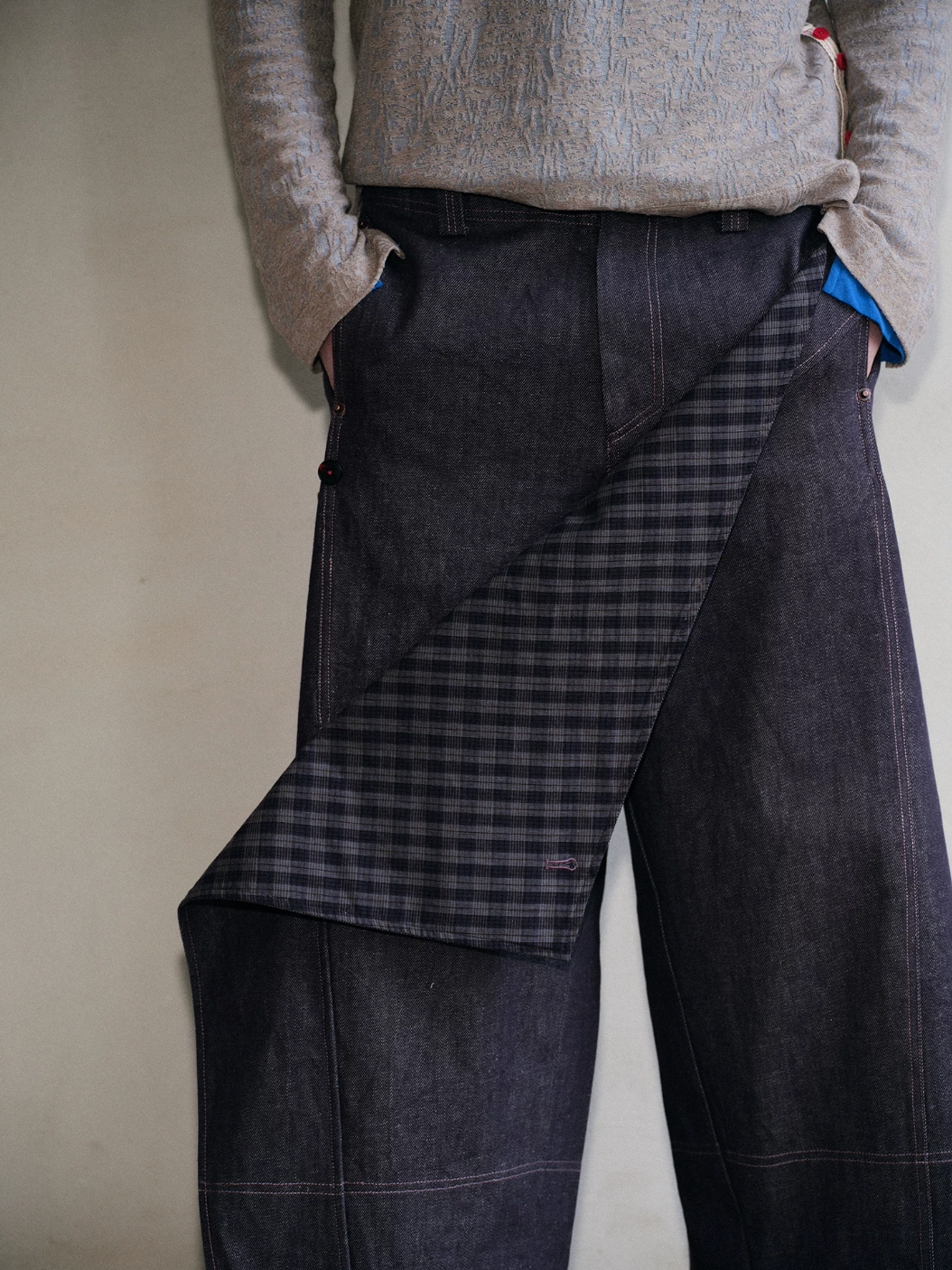 Blue Infiltration Crosscurrent Trousers
