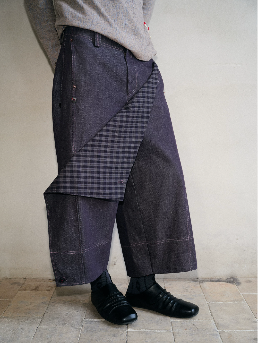 Blue Infiltration Crosscurrent Trousers