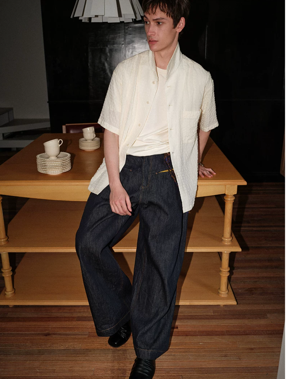 Blue Infiltration | Slow Tide Denim