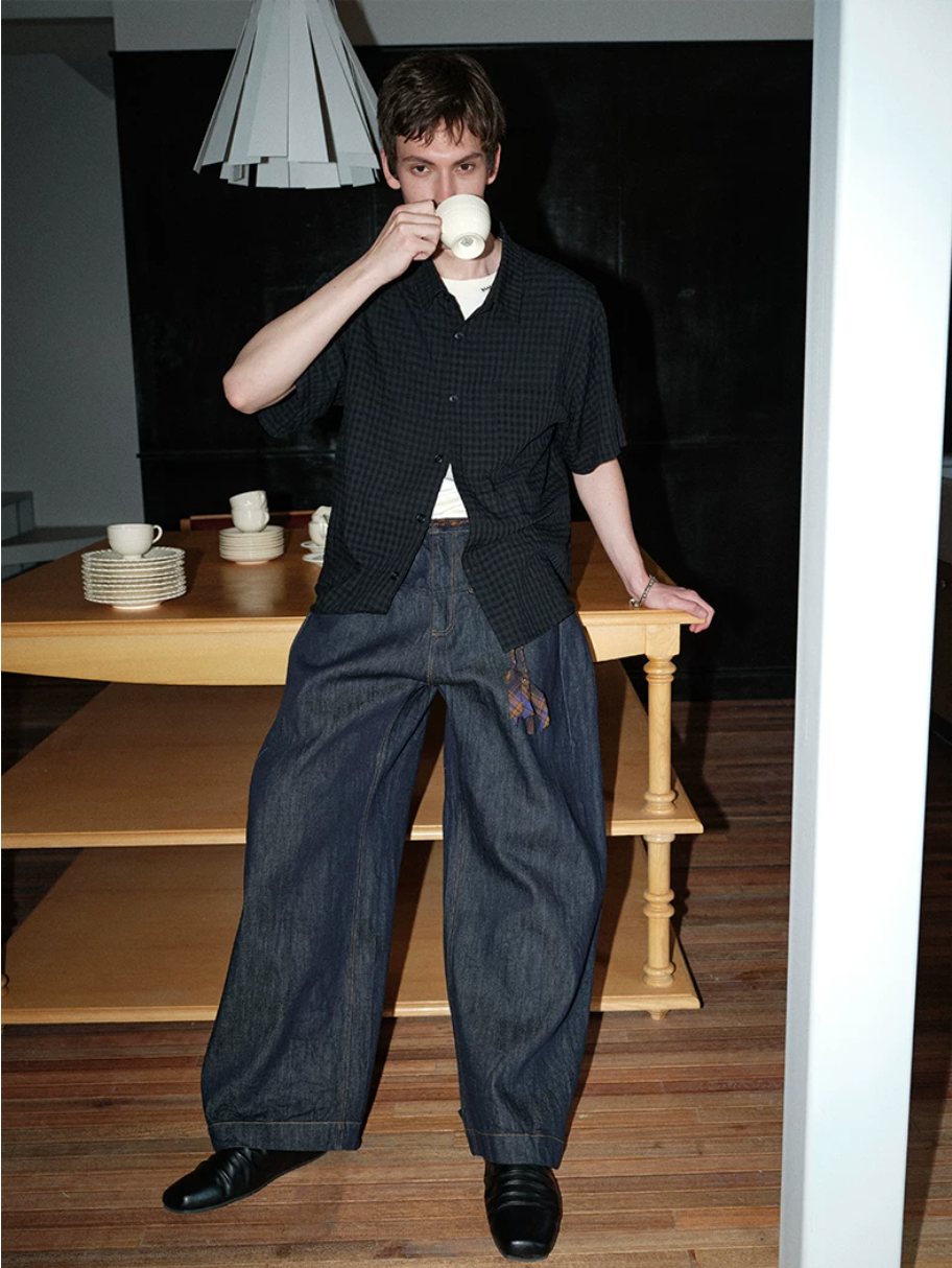 Blue Infiltration | Slow Tide Denim