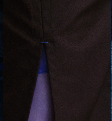 Tibetan Blue Invasion | Organza Layered Trousers