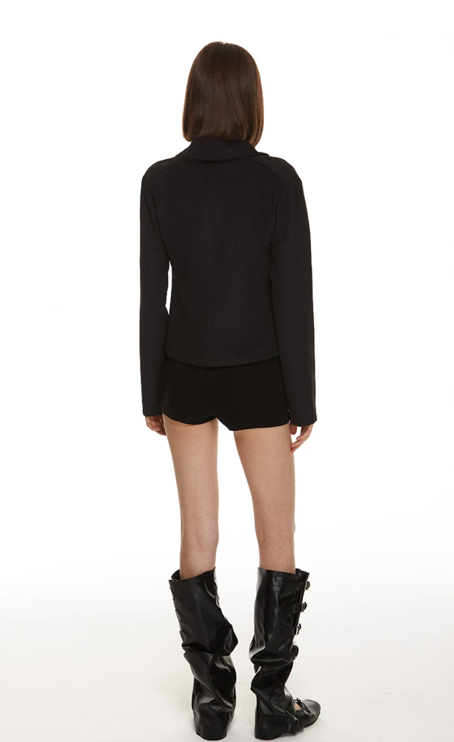 Draped Zip Jacket