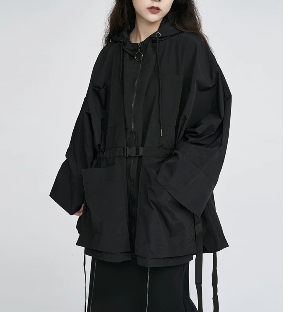 Utility Hooded Shell Jacket