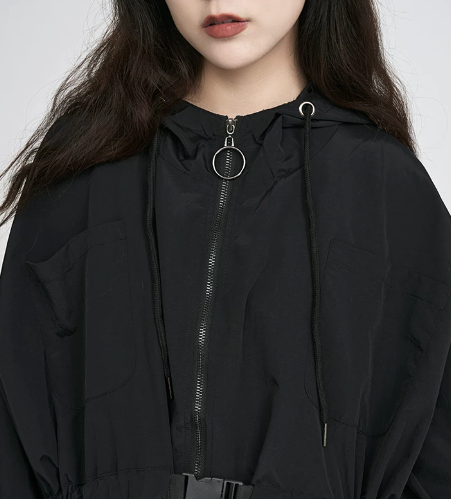Utility Hooded Shell Jacket