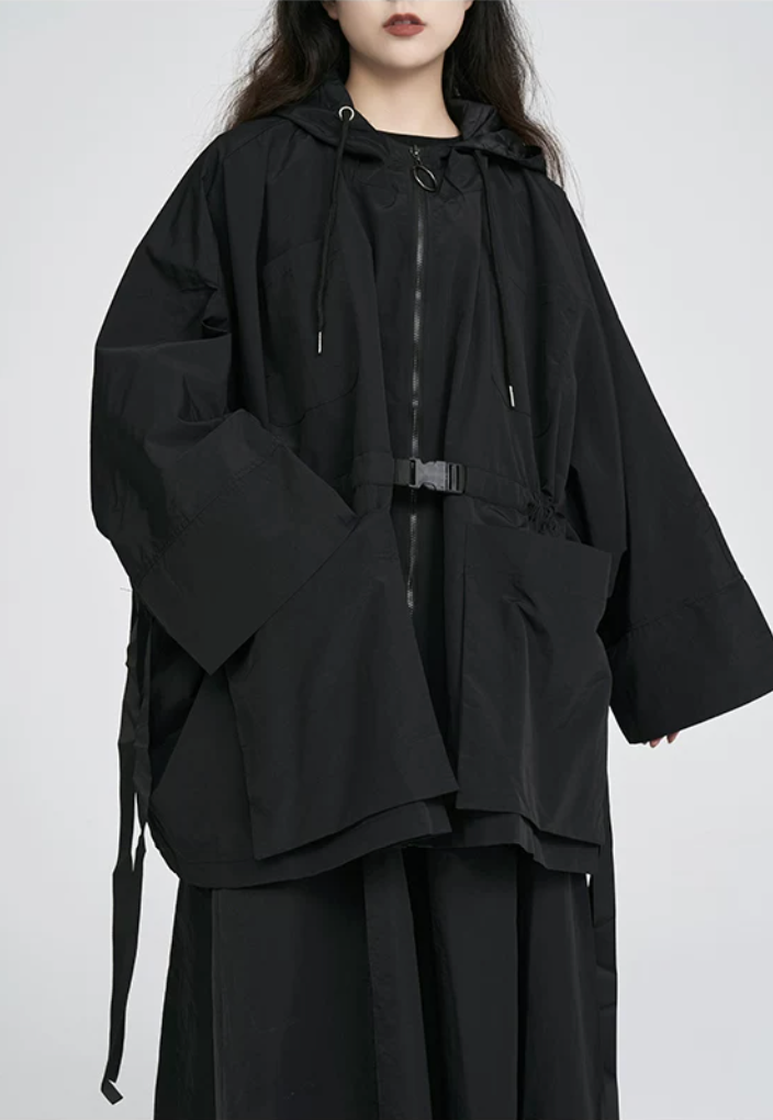 Utility Hooded Shell Jacket