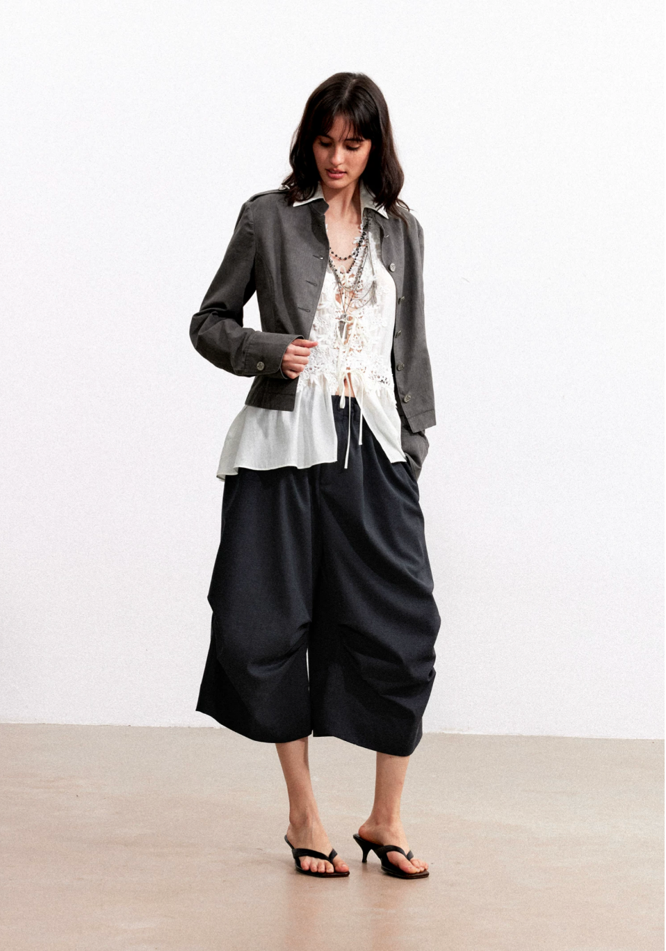 Balloon Culotte Trousers