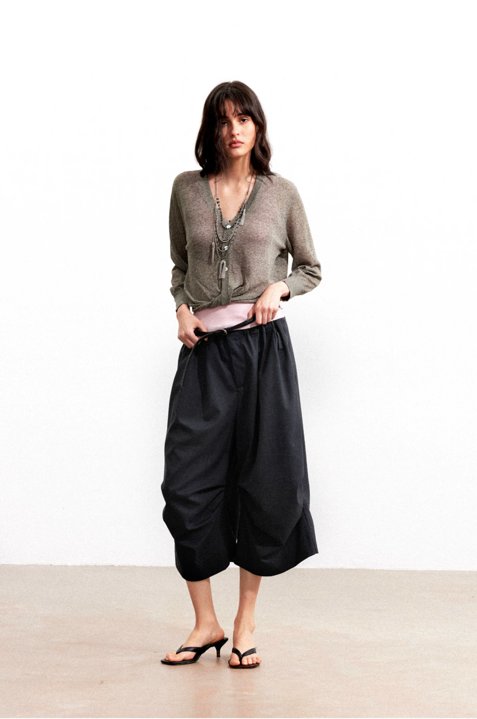 Balloon Culotte Trousers