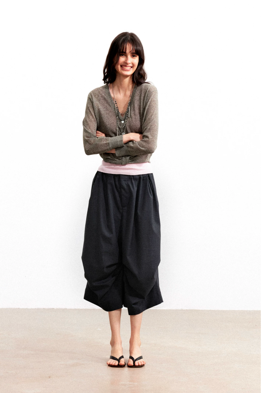 Balloon Culotte Trousers