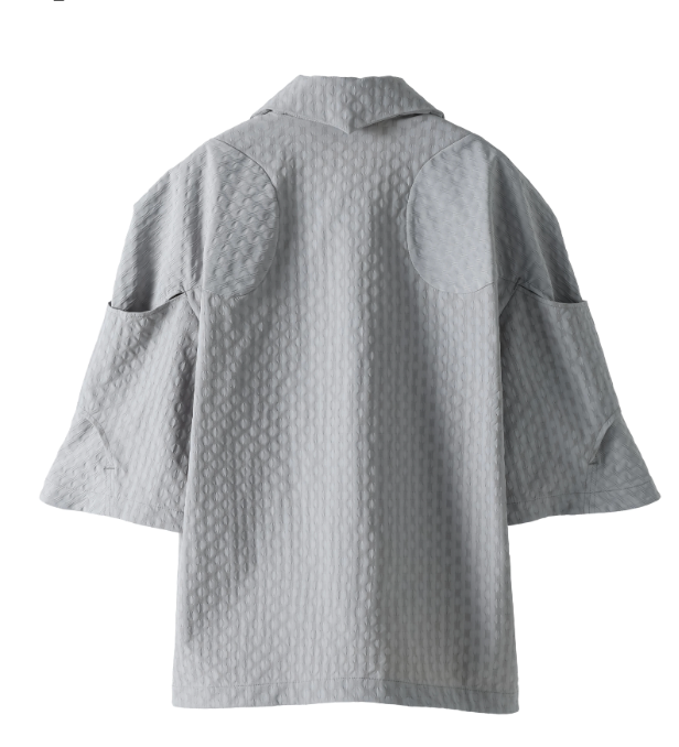 Architectural Panel Zip Shirt