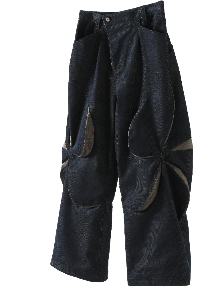 Sculpted Vent Panel Trousers