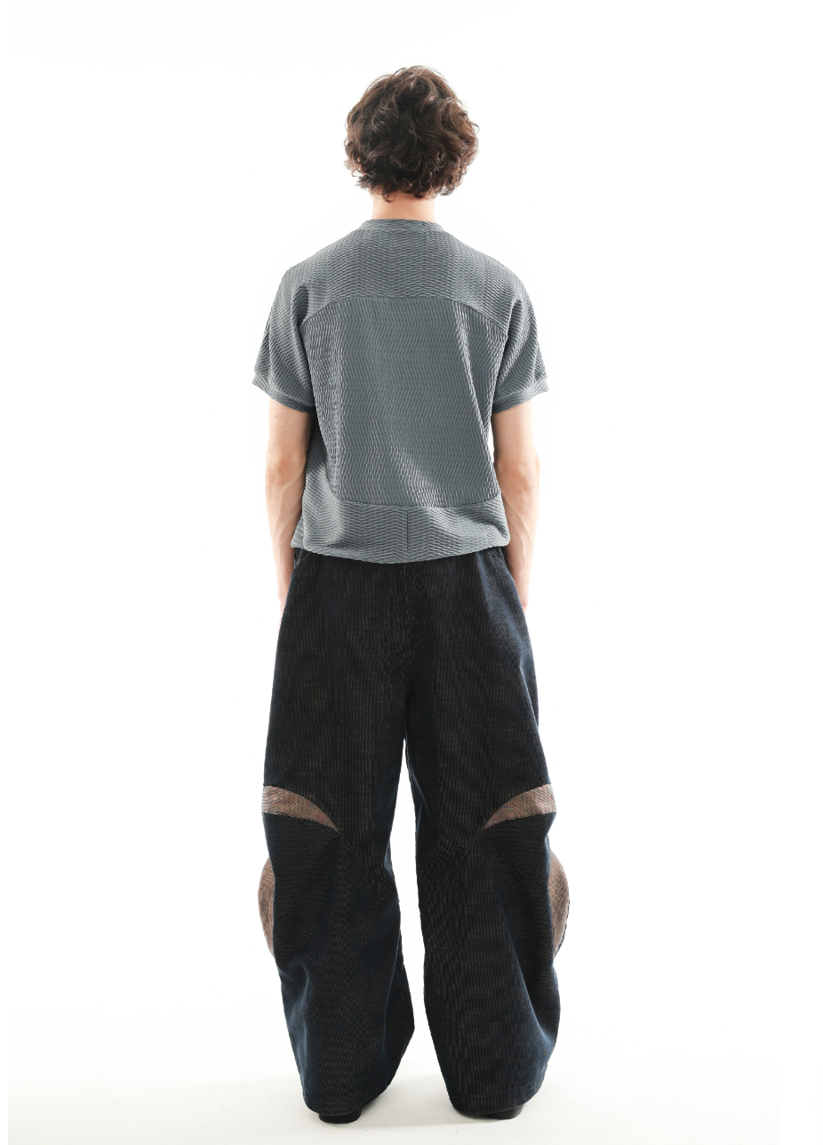 Sculpted Vent Panel Trousers