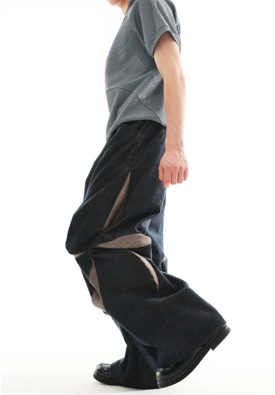 Sculpted Vent Panel Trousers