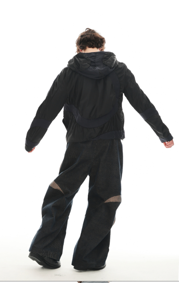 Sculpted Vent Panel Trousers