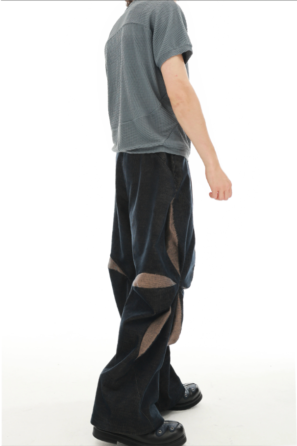 Sculpted Vent Panel Trousers
