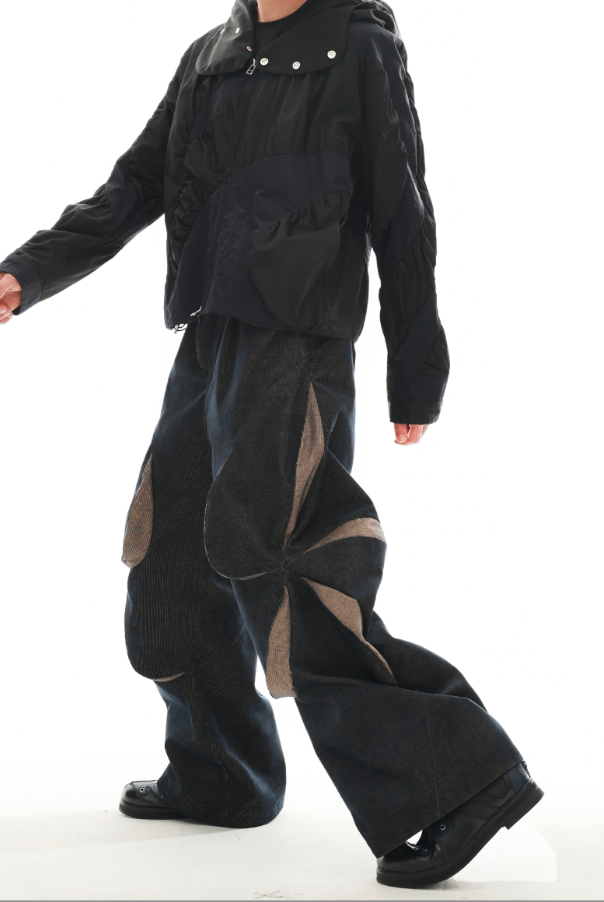 Sculpted Vent Panel Trousers