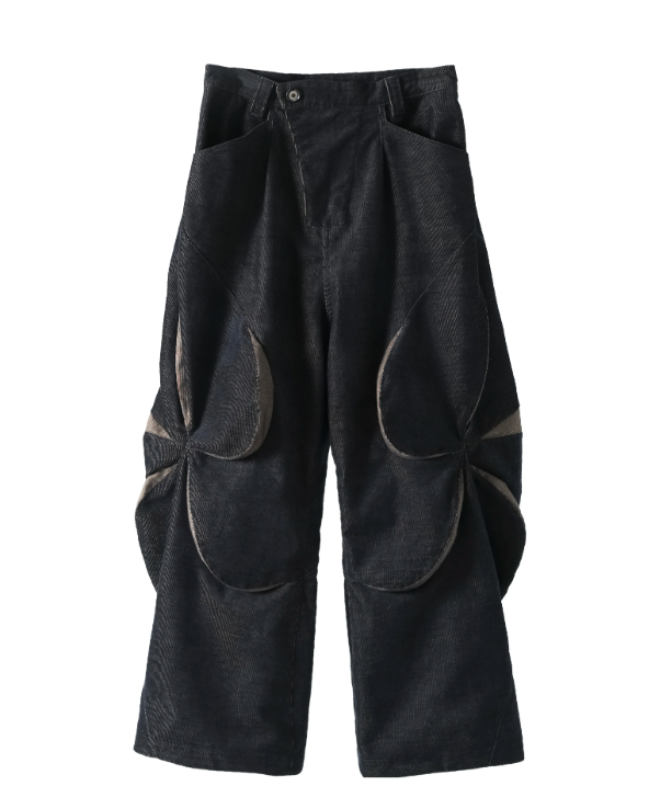 Sculpted Vent Panel Trousers