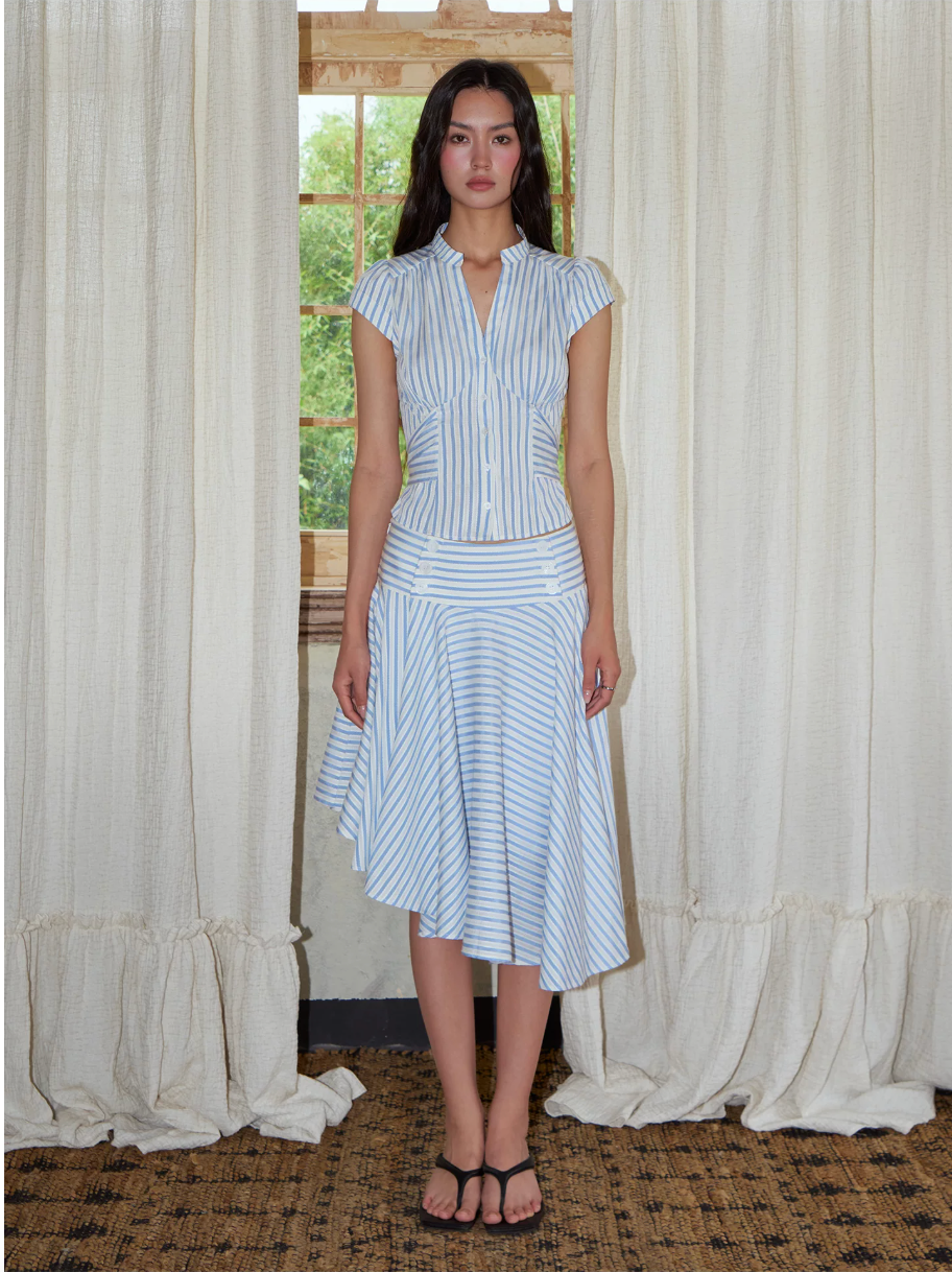 Striped Sculpted Set