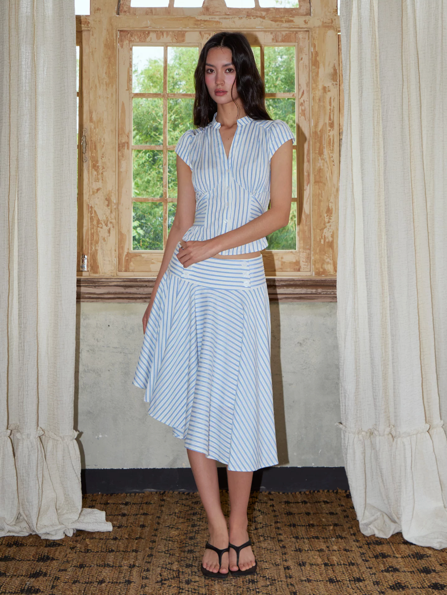 Striped Sculpted Set