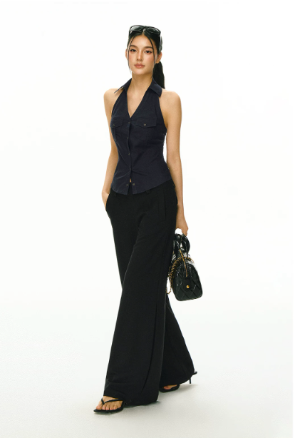 Collared Halter Utility Vest