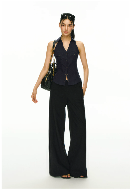 Collared Halter Utility Vest