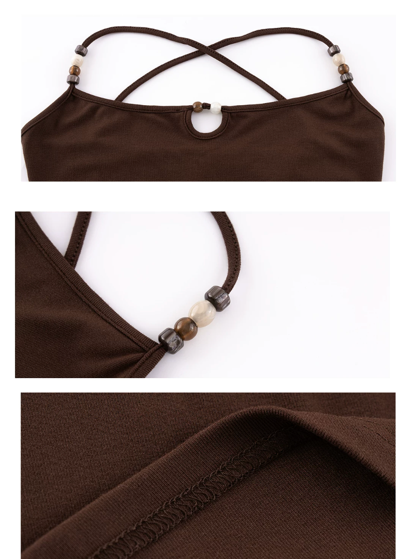 Beaded Strap Camisole