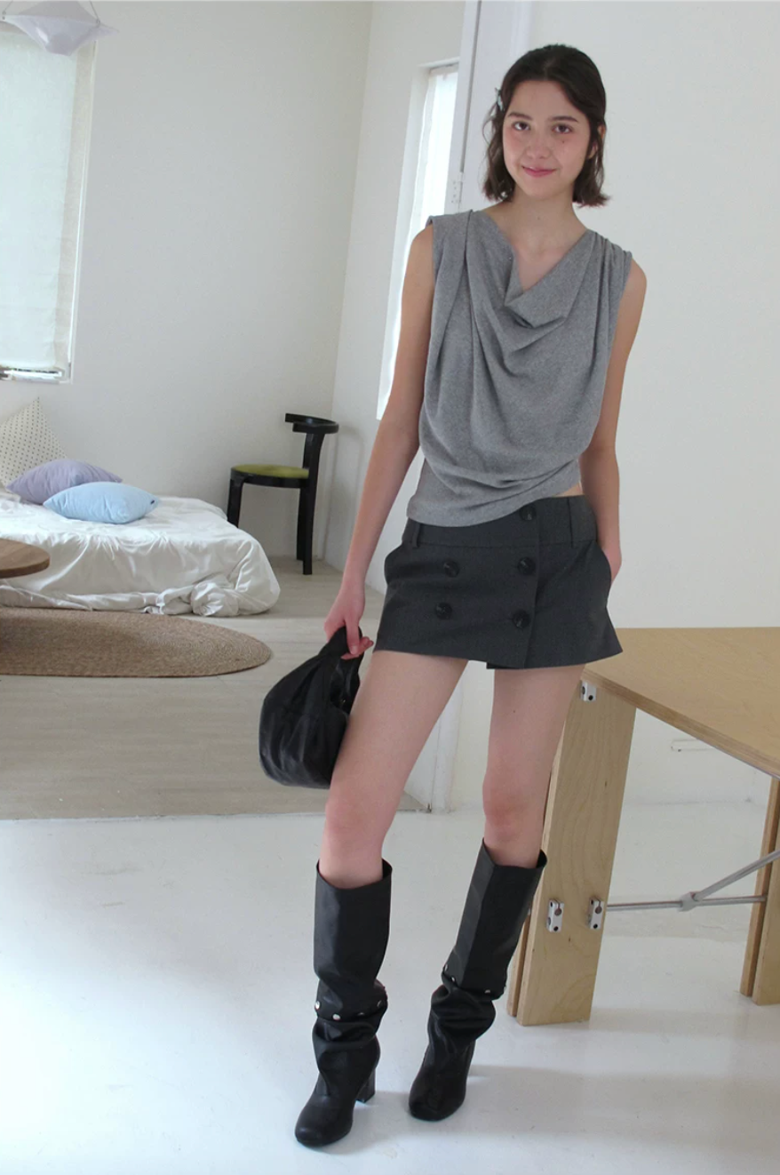 Draped Cowl Tank