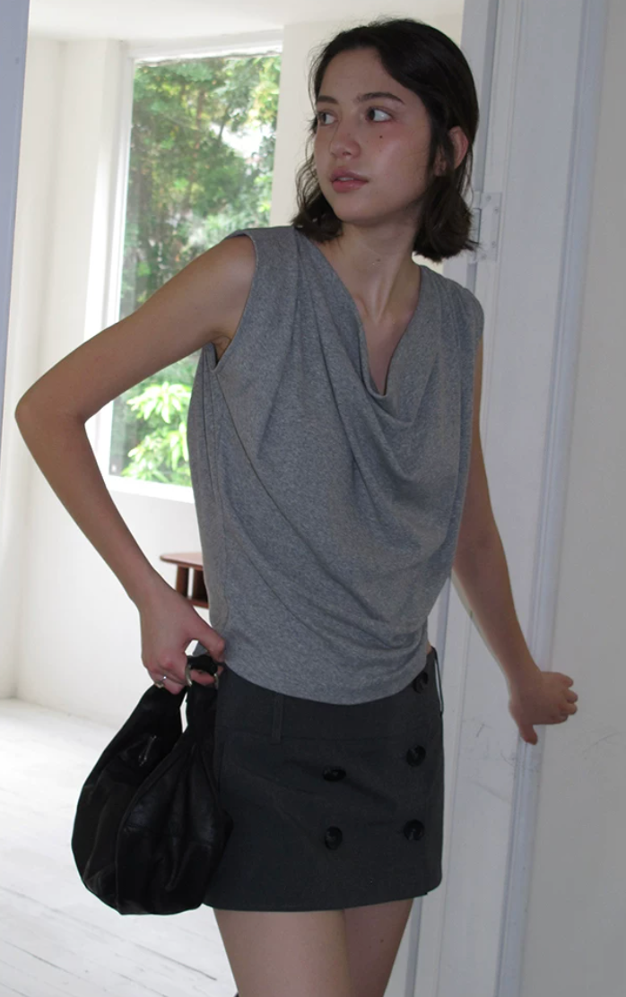 Draped Cowl Tank
