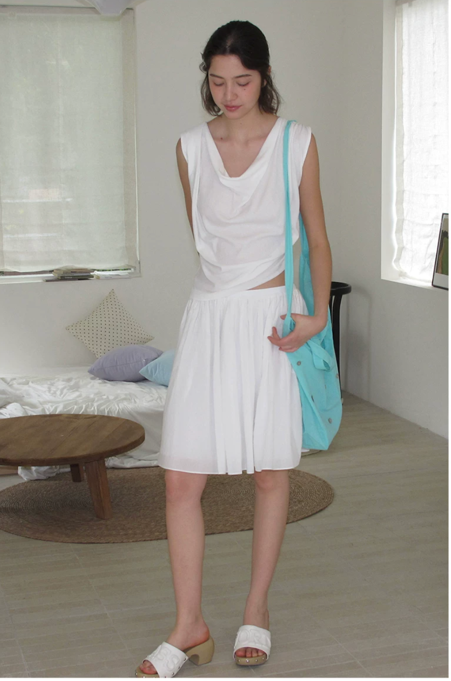 Draped Cowl Tank