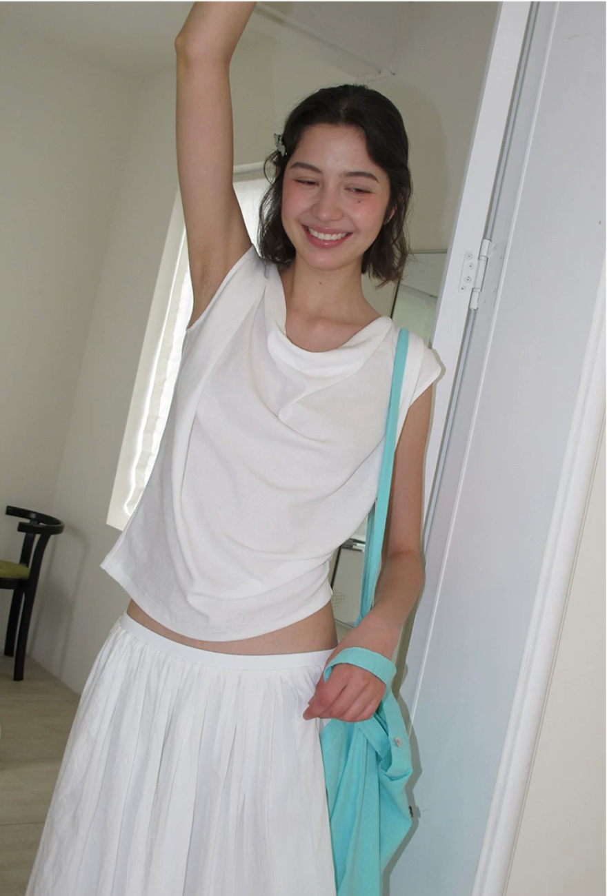 Draped Cowl Tank