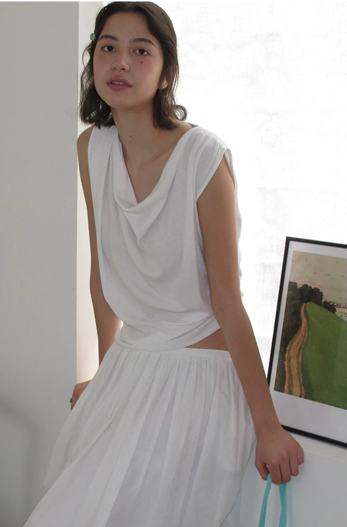 Draped Cowl Tank