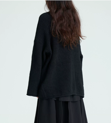 Textured Tie-Front Knit Cardigan