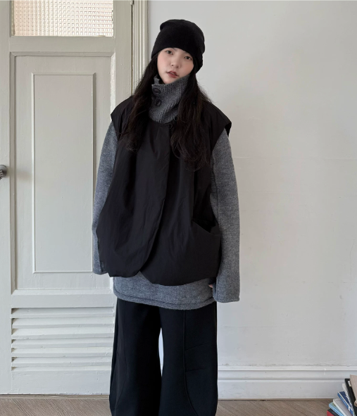 Utility Drape Pocket Vest