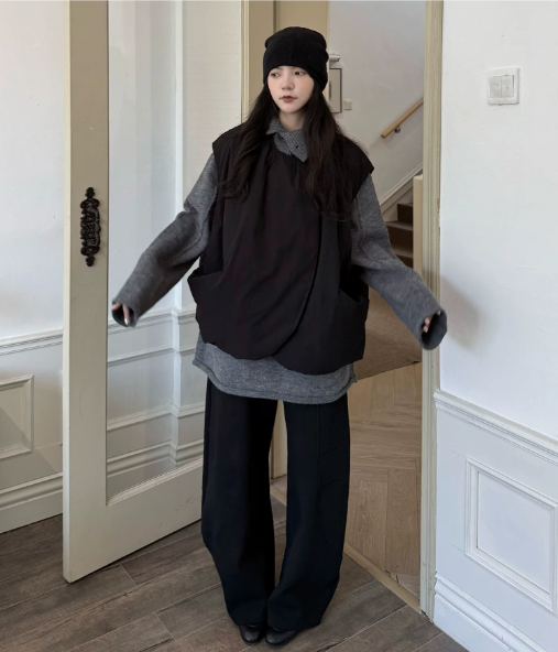 Utility Drape Pocket Vest