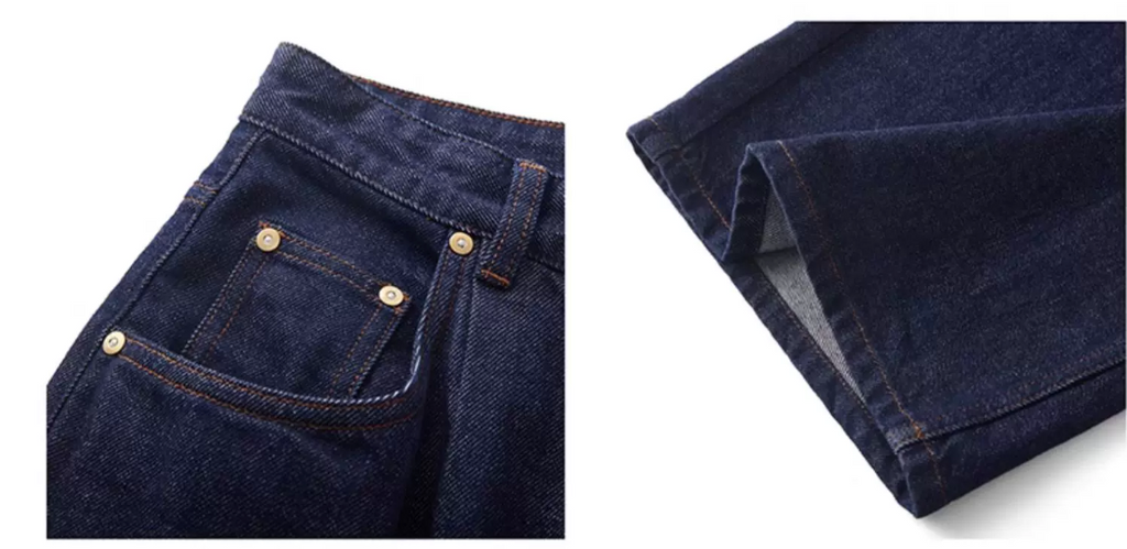 Wide Leg Structural Jeans