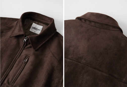 Burnished Point-Collar Jacket