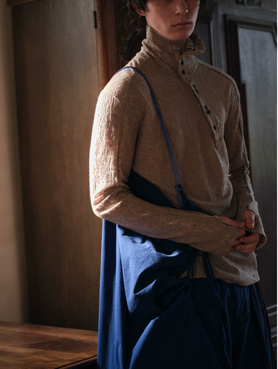 Blue Infiltration | Between Sky and Skin Veil Top